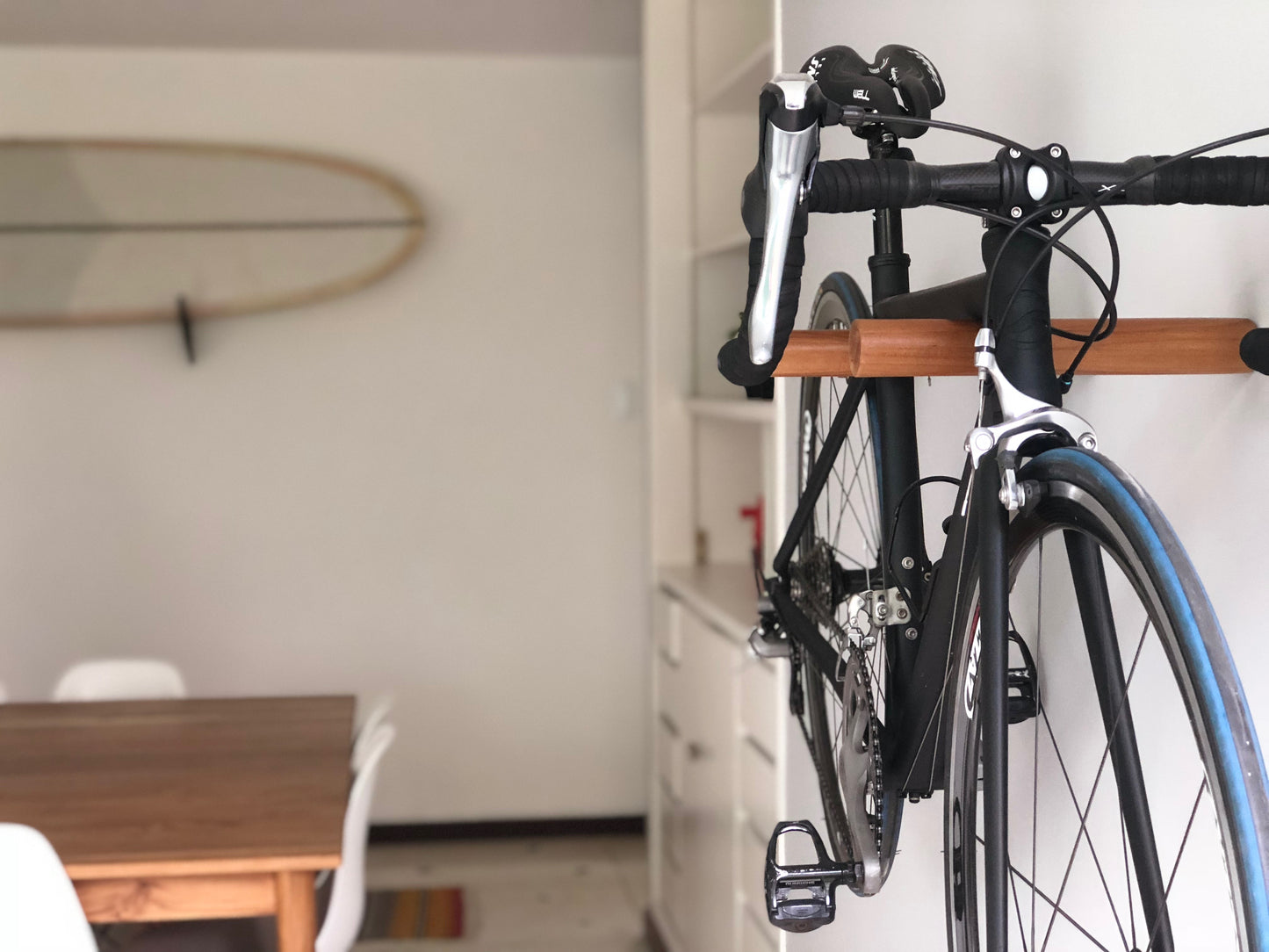 LEVITA BIKE RACK (Teak Wood) - Ankā Supply Co