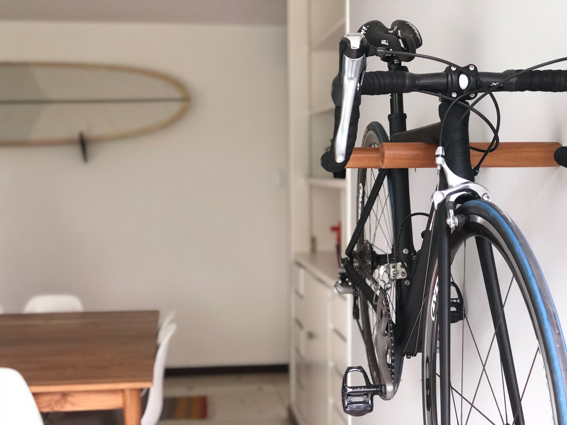 LEVITA BIKE RACK (Teak Wood) - Ankā Supply Co