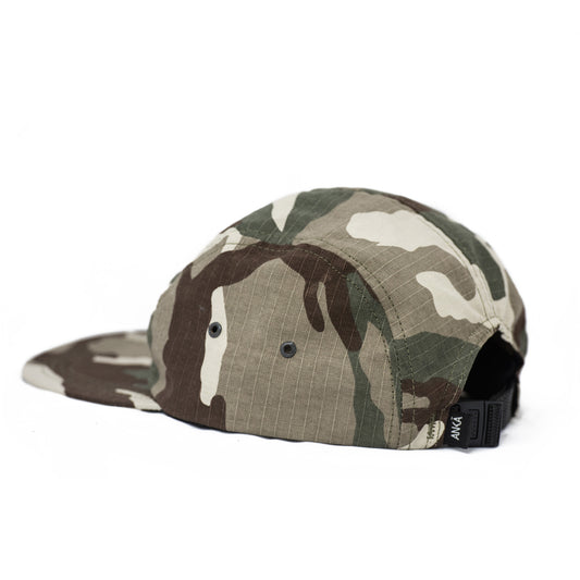 CAMO 5 PANEL HAT - Ankā Supply Co