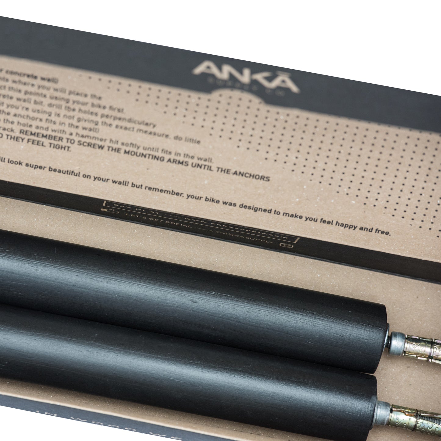 LEVITA BIKE RACK (BLACK) - Ankā Supply Co