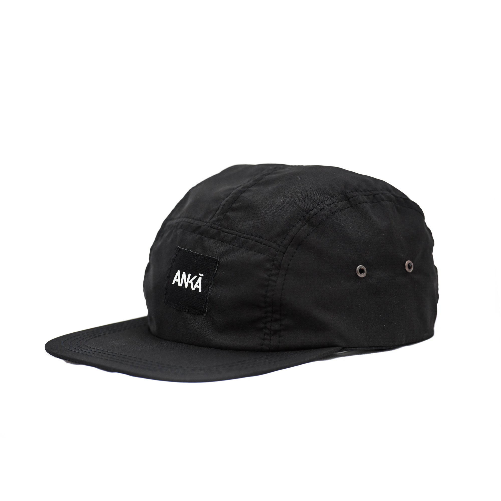BLACK 5 PANEL HAT